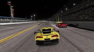 Forza Motorsport 6 Chevrolet Racing Corvette C7.R 2014 @ Daytona Tri-Oval at Night