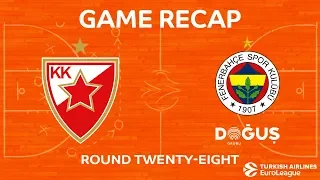 Highlights: Crvena Zvezda mts Belgrade - Fenerbahce Dogus Istanbul
