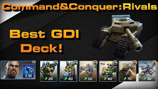 C&C Rivals: Best GDI Deck!