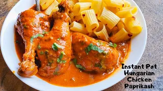 Instant Pot Chicken Paprikash | Instant Pot Chicken Recipes for Dinner | Foodies Terminal