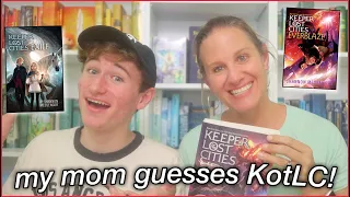 My MOM Guesses the Plot of KOTLC! 🤔 Keeper of the Lost Cities Challenge!