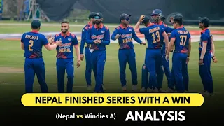 Nepal Ends The Series On Positive Note | Post Match Analysis | West Indies A Tour Of Nepal