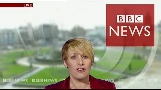 'That sinking feeling' - Reporter 'sinks' live on air - BBC News