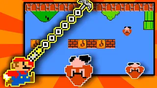 Super Mario Bros. Upside Down, but You Have a Grappling Hook! (Mari0)