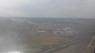 Landung am 29.09.2018 in Varna / Bulgarien bei Regen