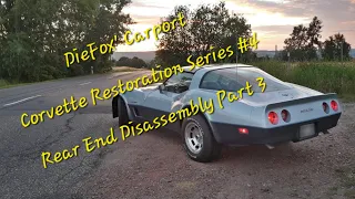 Corvette Restoration Series #4 Rear End Disassembly Part 3