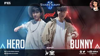 МАТЧ НА ПИКЕ КАРЬЕРЫ в полуфинале корейской лиги | GSL 2022 Season 2 Ro4 Match 1: herO vs Bunny