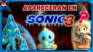 ¿Qué PERSONAJES aparecerían en SONIC 3 LA PELÍCULA?