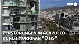 Hurrikan "Otis" hinterlässt zerstörten Badeort Acapulco | AFP