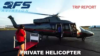 TRIP REPORT - Associated Aircraft Group - Sikorsky S-76B - New York (TSS) to East Hampton (HTO)