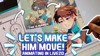Animating my OC in Live2D! | For real this time... :D