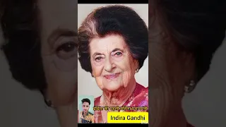 Indira Gandhi (old and young)#shorts #viral #trending