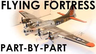 Revell B17G Flying Fortress Part-by-Part Build - Model Aircraft