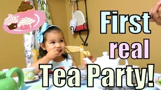 JB'S FIRST REAL TEA PARTY! - May 03, 2016 -  ItsJudysLife Vlogs