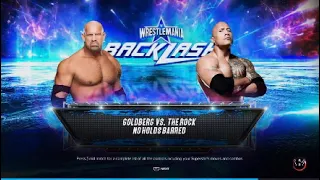 WWE 2K23 || Goldberg vs The Rock || No Disqualification Match