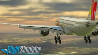 TAP Air Portugal Airbus a330neo landing at Lisbon,Portugal | Microsoft Flight Simulator 2020