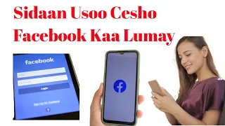 Sidee loo soo celiyaa Facebook Account Lumay | Hadda soo cesho Facebookaaga | #caaqil_teknoloji