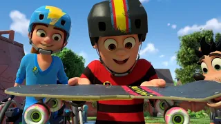 The Legendry Skateboard! | Awesome Exciting Scenes | Dennis & Gnasher: Unleashed!