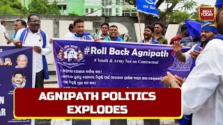 Bharat Bandh: Political War Over Agnipath Scheme Rages On, Congress Stage 'Rail Roko' Agitation