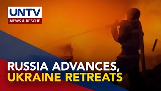 Tropa ng Ukraine, umatras sa tatlong lugar dahil sa dami ng sundalo ng Russia