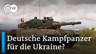 Der Bundestags debattiert Kampfpanzer-Lieferungen an die Ukraine | DW Nachrichten