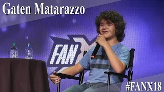 Gaten Matarazzo - Stranger Things - Panel/Q&A - FanX 2018