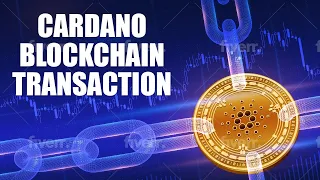 How cardano blockchain transaction works!