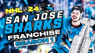 NHL 24: SAN JOSE SHARKS FRANCHISE MODE | SEASON 1