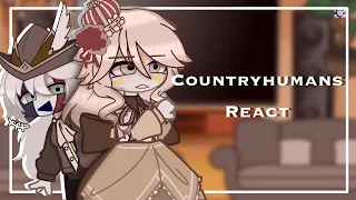 Countryhumans(1700's) react [] Countryhumans []