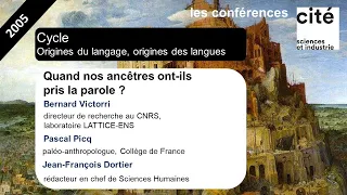 Quand nos ancêtres ont-ils pris la parole ?