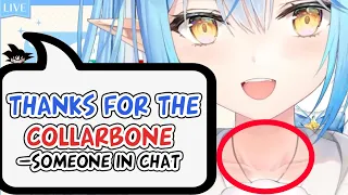 Lamy's Chat Notices Her Collarbone【Hololive/Eng Sub】