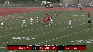 Peters Township High School Girls Soccer vs. West Allegheny - September 9, 2023