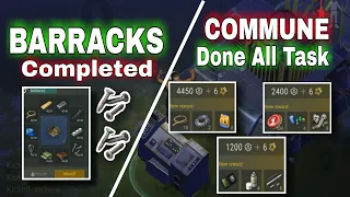 I Found the Last Screw | Barracks Completed | Commune Event Done All Task Last Day on Earth Survival