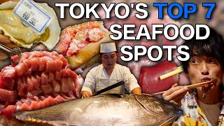 Tokyo’s Top 7 Seafood Spots | Ultimate Japan Bucket List 4K