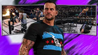 ECW & CM Punk DLC EXTREME GAUNTLET in WWE 2K24! (Highlights + Funny Moments)