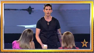 Argentinian Magician Comes To Spain To Tell His Sad Story | Spain's Got Talent 2019