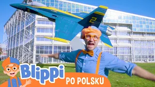 Muzeum lotnictwa | Blippi po polsku | Nauka i zabawa dla dzieci