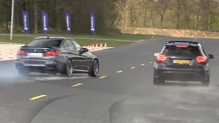 BMW M3 F80 vs Mercedes-AMG A45 4Matic vs Mclaren 720S MSO