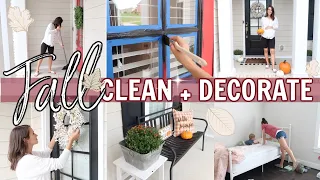 EXTREME FALL CLEAN + DECORATE WITH ME 2020 // TWO DAY CLEANING MOTIVATION // Simply Allie