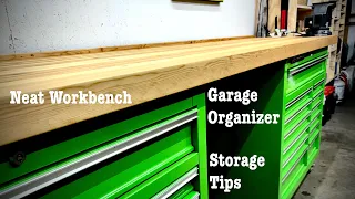 Garage Organizer and Workbench