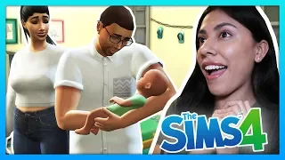 MEET OUR NEW BABY! - The Sims 4 - My Sims Life - Ep 21
