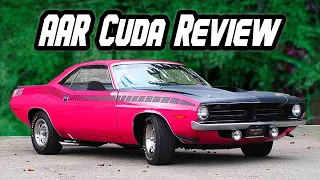 Driving a 1-of-47 Panther Pink 1970 Plymouth AAR Cuda