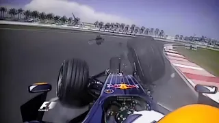 F1 2008 Onboard Crashes & Collisions