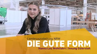 Gesellenstück von Hanna Lou Wohlfahrt – DIE GUTE FORM NRW