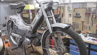 Neues Projekt: Puch Maxi E Bj. 1985 (steht seit 25 Jahren)