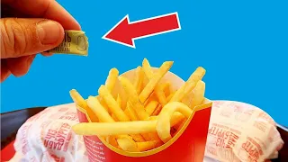 🍟Seven useful life hacks for McDonalds!🍔 Alex Davix!!!