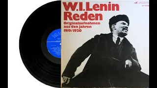 Ленин В.И. - Речи Записанные На Граммофонные Пластинки В 1919-1921 Годах (Vinyl)