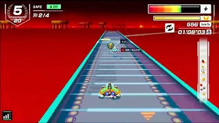 F-Zero 99 - Fire Field front running with Fire Stingray