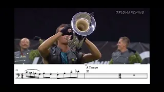 Blue Stars 2022 Opener Baritone Solo transcription