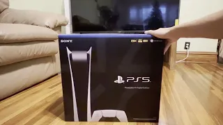 PS5 Unboxing and Setup Part 1